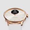 Smartwatch híbrido Withings ScanWatch Light Dourado Branco