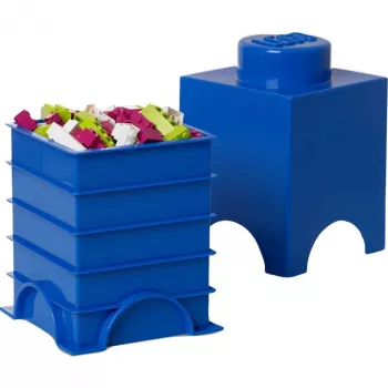 Armazenamento de brinquedos Room Copenhagen 40011731 azul polipropileno 125x180x125mm