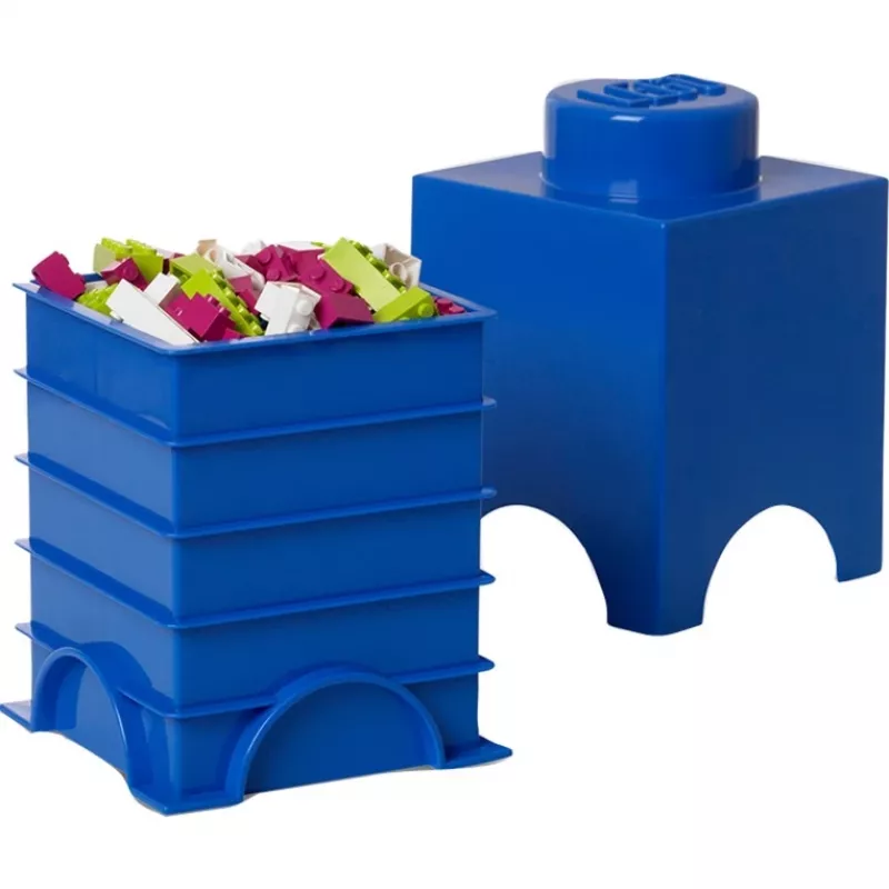 Armazenamento de brinquedos Room Copenhagen 40011731 azul polipropileno 125x180x125mm