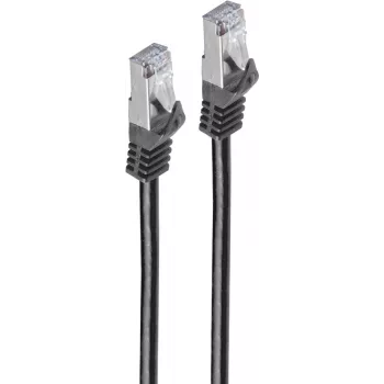 Cabo de rede shiverpeaks BS75550-S preto 50 m Cat.7 cabo bruto S/FTP (S-STP) (BS75550-S)