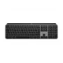 Logitech Master Series MX Keys S para Mac - teclado - tamanho completo - retroiluminado - sem fios - Bluetooth LE - QWERTY - nórdico (dinamarquês/finlandês/norueguês/sueco) (920-011633)
