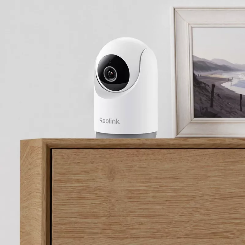 Câmara de vigilância IP Reolink E Series E321 — Dome, interior, 2304×1296, 4 mm, sem fios, teto/parede/secretária
