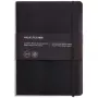 Miquelrius LEATHER1839 caderno 152X210 quadriculado 5mm com índice 300 fl. (entrega por frete)