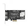 Placa de rede DeLOCK 81261 PCI Express x2, 2 x RJ45 5 Gigabit LAN