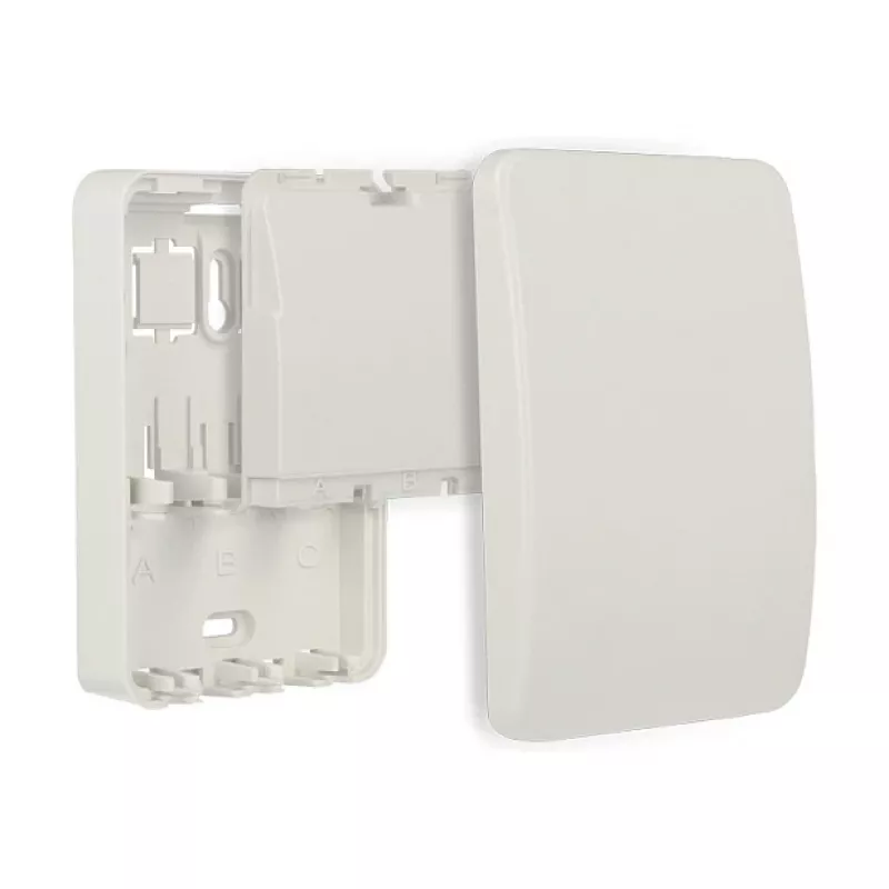 Caixa de superfície e de distribuição DELOCK 86262, branco, 82×120×31 mm