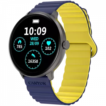 Canyon SW-69 - Jacky - Smartwatch - BT - cor. ecrã LTPS 1.3 - à prova de água. IP68 - 25 desportos