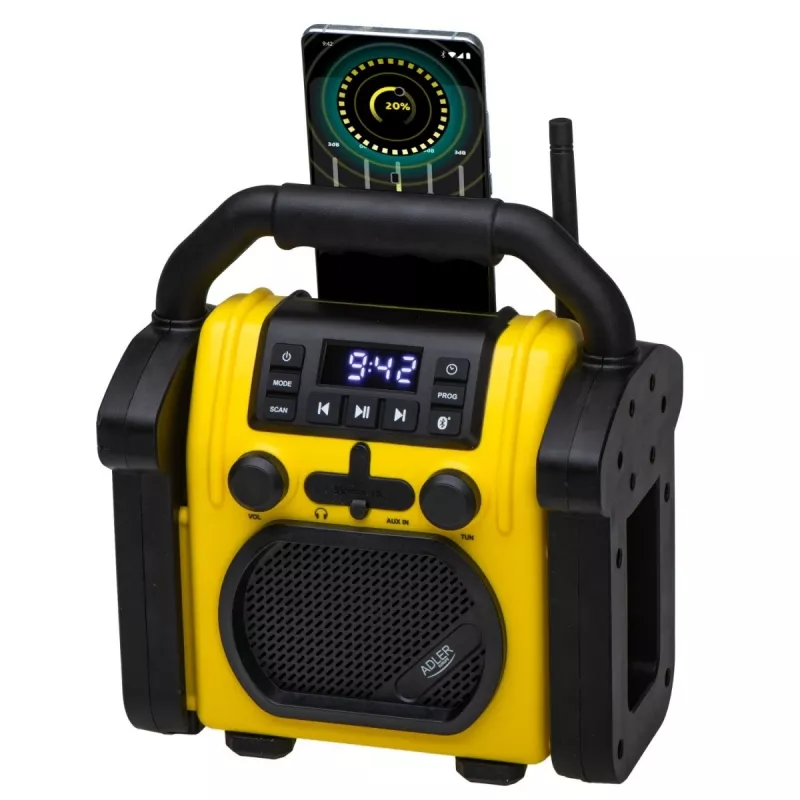 Rádio de obra com Bluetooth - IPX 54 Adler Adler