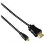 Cabo HDMI Hama 2m HDMI tipo A (standard) HDMI tipo D (micro) preto