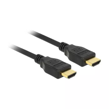Cabo HDMI DeLOCK 84713 1 m Type-A macho para macho preto