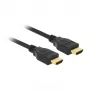 Cabo HDMI DeLOCK 84713 1 m Type-A macho para macho preto
