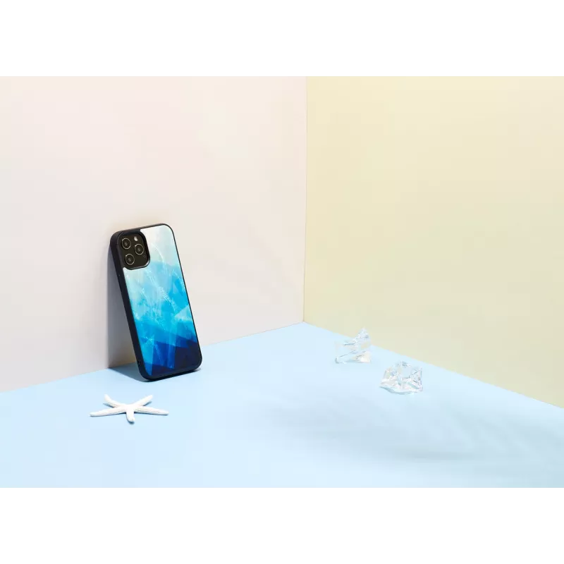 Capa de proteção iKins para Apple iPhone 12 Pro Max — blue lake preto