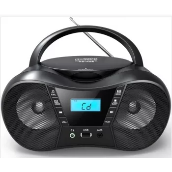 Leitor de rádio CD LILA2 USB/BT preto