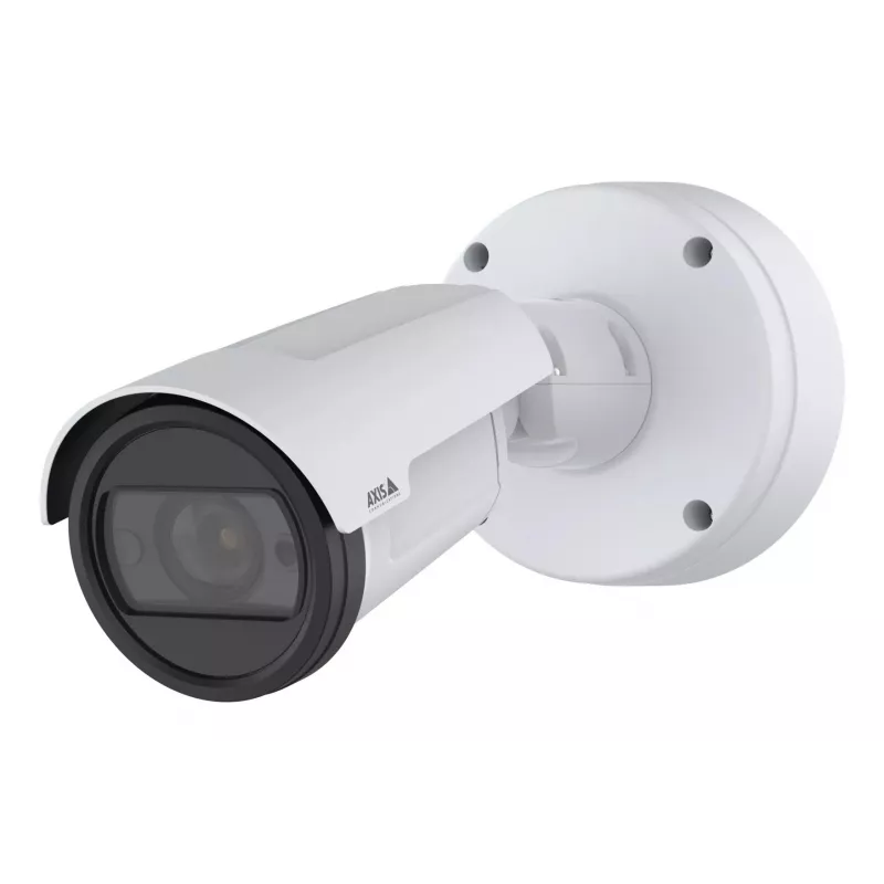 Câmara de segurança IP Bullet Axis P1488-LE, 4K UHD, exterior, com fios, montagem em mastro