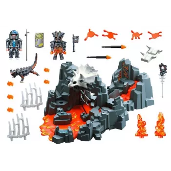 Conjunto de brincar Playmobil 70926 Guardião da mina de lava 5-10 anos Multicolorido