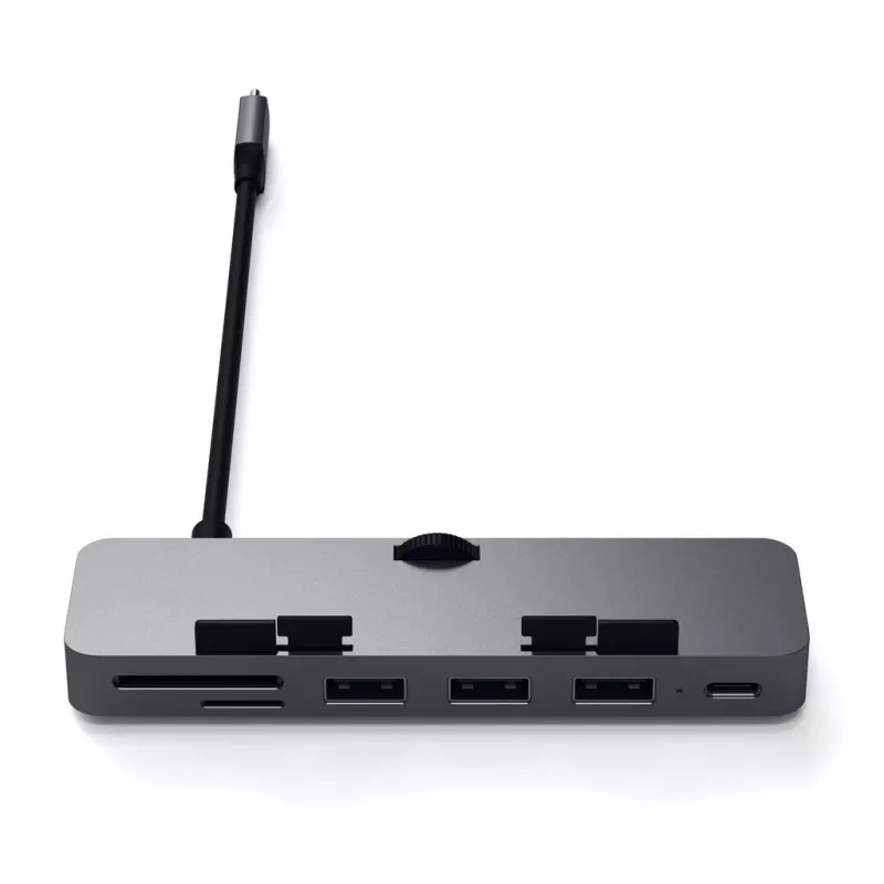 Dock para portátil/replicador de portas Satechi ST-TCIMHM USB 3.2 Gen 1 (3.1 Gen 1) Type-C cinzento