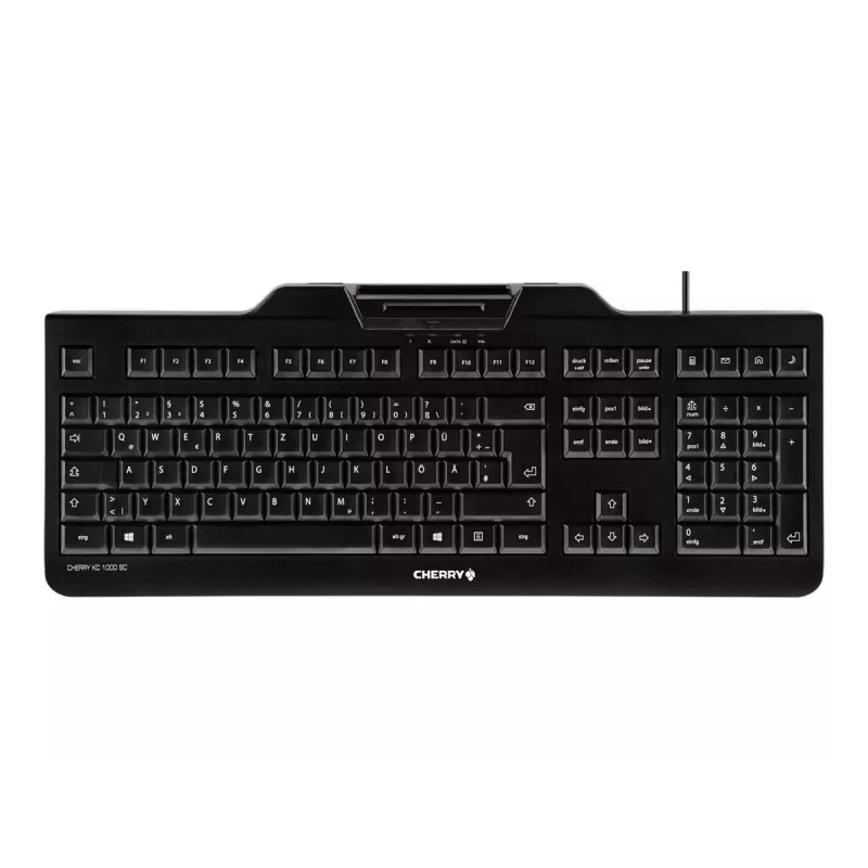 CHERRY KC 1000 SC Teclado USB QWERTZ suíço preto