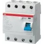 ABB F204 A-63/0,3 – 230 – 400 V – 63 A – tipo A – azul – cinzento – IEC/EN 61008 UL 1053 – 70 mm (2CSF204101R3630)