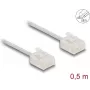 Cabo de rede DeLOCK RJ45 Cat.6 0,5 m cinzento