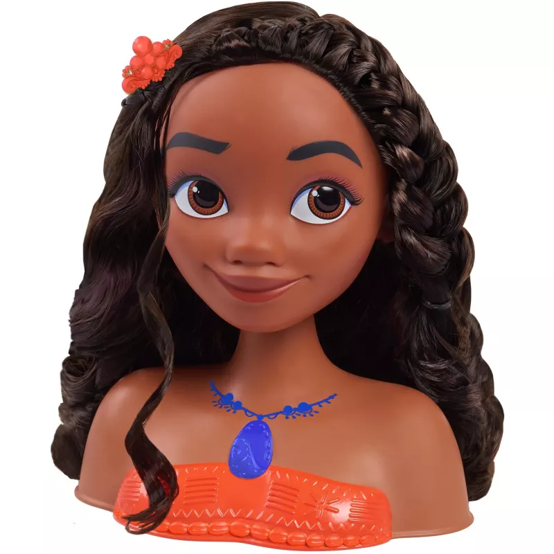 Disney Princess - Vaiana Cabeça de Cabeleireiro e Maquilhagem