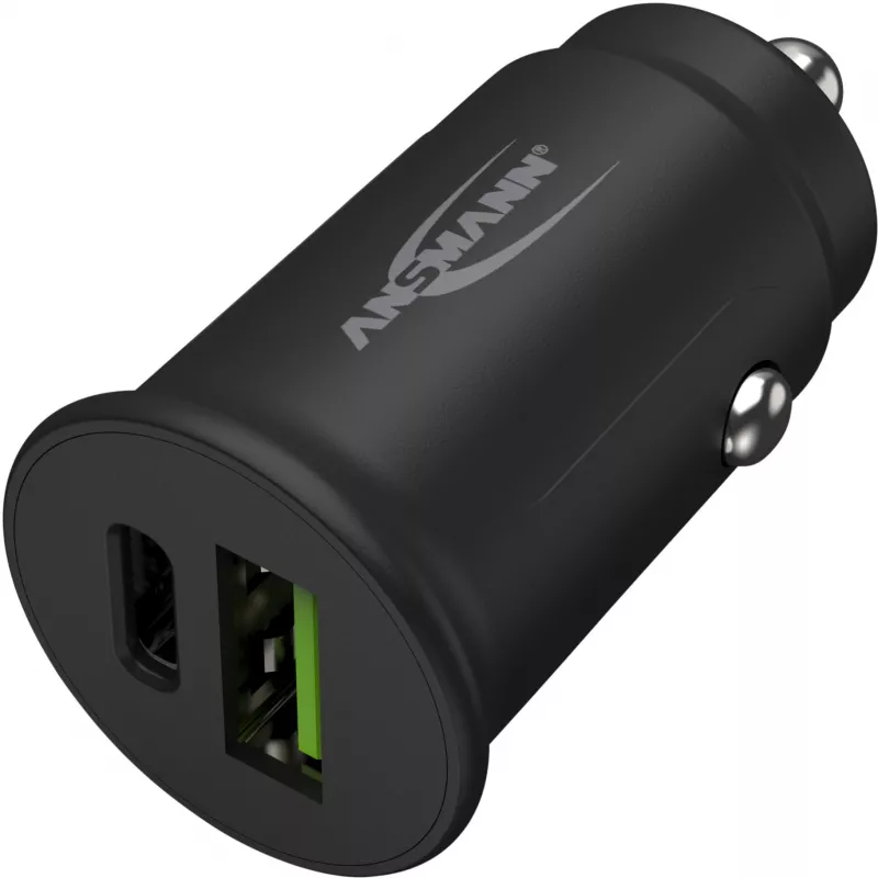 Ansmann 1000-0029 - adaptador de isqueiro de automóvel - 5 V - preto