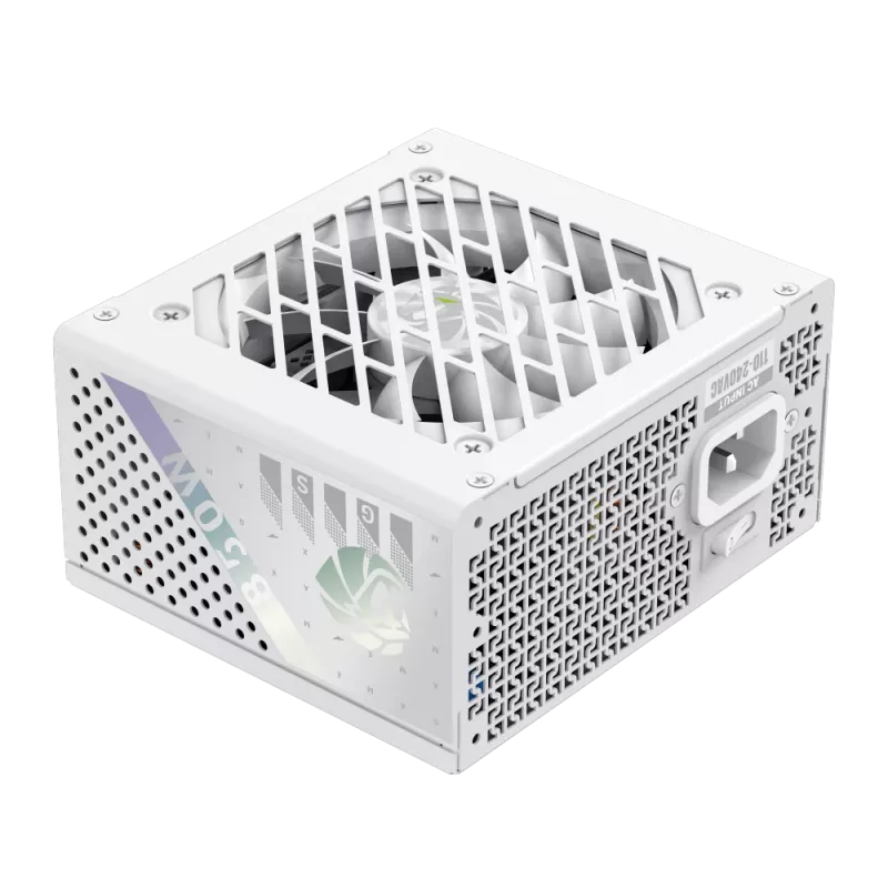 Fonte de alimentação Gamemax, 80 PLUS, Gold | GS 850G WH | 850 W