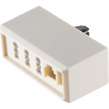 Adaptador ShiverPeaks BS71242 Basic S TAE F ficha para NFN e conector fêmea Western 6/4