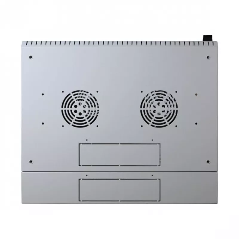 EFB-Elektronik 48,30cm (19) caixa de parede 6HE, basculante, 2 peças, RAL7035, profundidade 500 mm