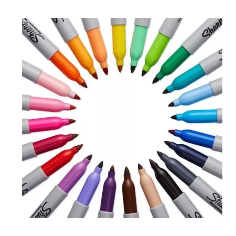 Marcador fino Sharpie Fine 24 unid. multicolorido