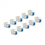 Módulo Keystone DeLOCK 88113 plano RJ-45 azul 10 unid.