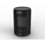 Termoventilador cerâmico Mill FH1500 preto 1500 W para espaços até 22 m², preto