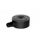Caixa de ligação Hikvision DS-1280ZJ-XS preto capacidade 4,5 kg 10 cm de diâmetro