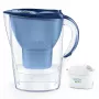 Jarro de filtragem de água BRITA Marella Maxtra Pro 2,4 L, cartucho de substituição Maxtra Pro, azul