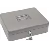 Caixa de dinheiro WEDO Standard Plus 30×24×9 cm com molas para notas (fecho metálico, compartimento de moedas removível)