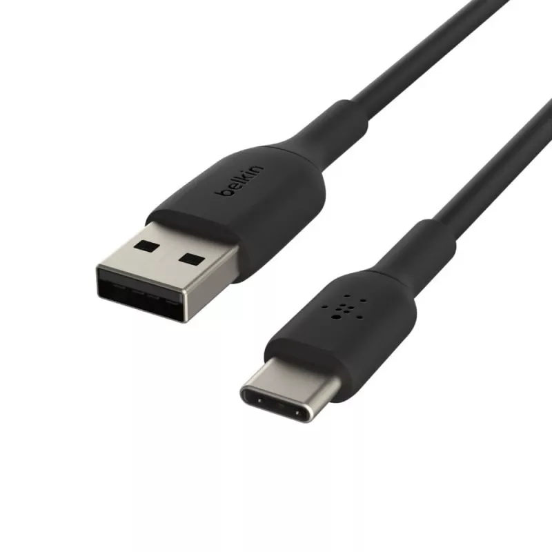 Cabo USB-A para USB-C 3 m preto