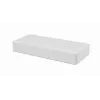Switch não gerido GEMBIRD NSW-G8-01 – 8× Gigabit Ethernet (10/100/1000), branco, DC 5V