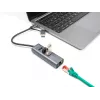 Estação de acoplamento e replicador de portas para portátil DeLOCK 64282 com fios USB 3.2 Gen 1 (3.1 Gen 1) Type-C cinzento (64282)
