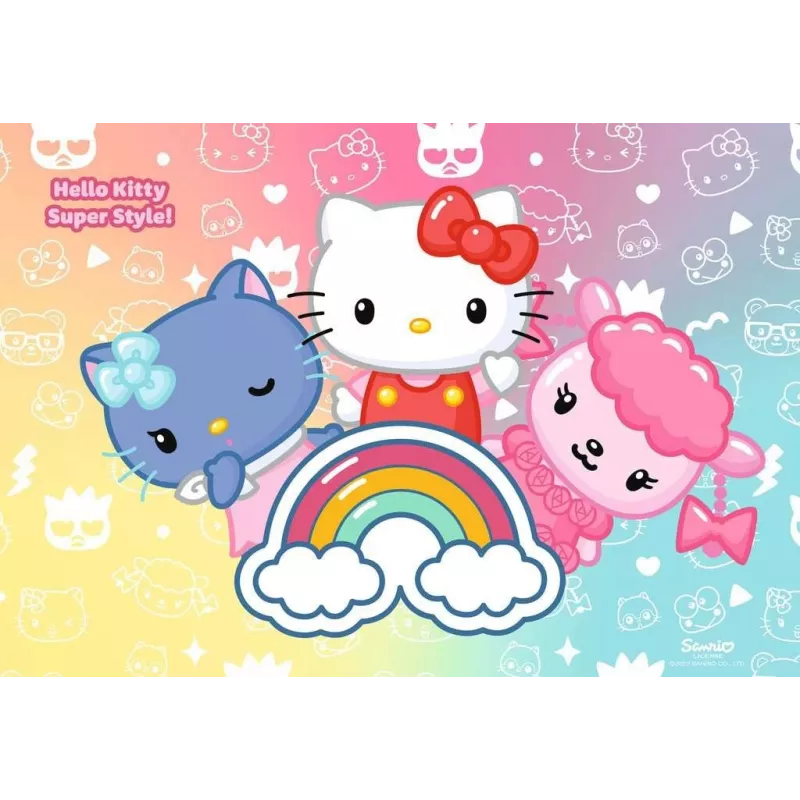Ravensburger Puzzle Hello Kitty, 2 x 24 peças