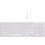Teclado USB Perixx PERIBOARD-213 DE W alemão, QWERTZ branco (11960)