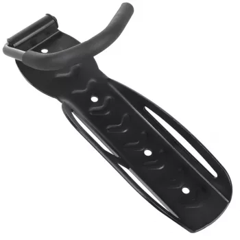 Suporte de bicicleta de parede MACLEAN MC-432, suporte vertical para bicicleta, largura ajustável, carga máx. 30 kg, preto