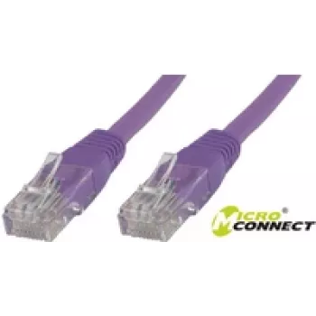 Microconnect UTP Cat6, 7,5 m cabo de rede lilás U/UTP (UTP)