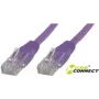 Microconnect UTP Cat6, 7,5 m cabo de rede lilás U/UTP (UTP)