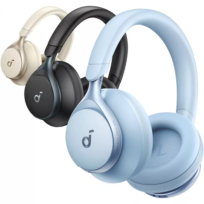 Auscultadores Soundcore Space One azul