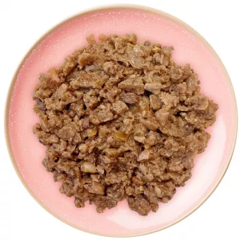 WIEJSKA ZAGRODA frango com camarão e valeriana – alimento húmido para gatos – 100g