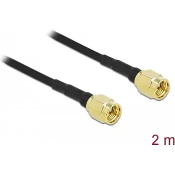 Cabo de antena DeLOCK ficha SMA para ficha SMA LMR/CFD100 2 m