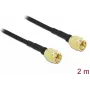 Cabo de antena DeLOCK ficha SMA para ficha SMA LMR/CFD100 2 m