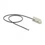 DeLOCK 86217 antena WLAN com ficha MHF 4L, 802.11 ac/ax/a/h/b/g/n, PIFA, interna, cabo de 25 cm