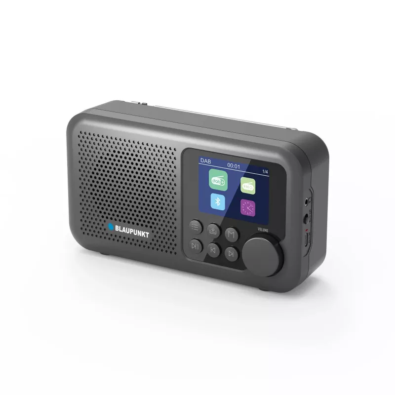 Blaupunkt DR8BK rádio portátil, preto