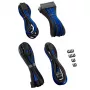 Kit de extensão de cabo CableMod PRO ModMesh 12VHPWR preto/azul — extensão de alimentação para GPU 12VHPWR