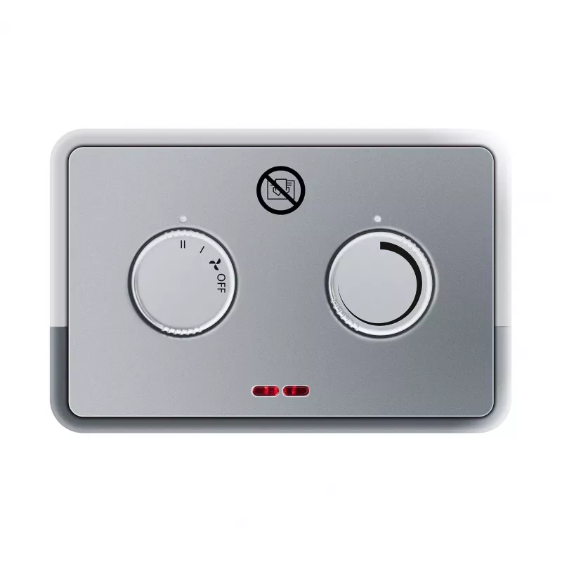 Aquecedor elétrico Steba KH 4 interior prateado, branco 1800 W