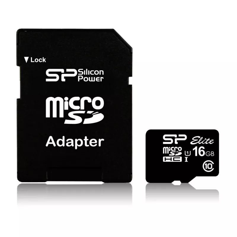 Cartão de memória Silicon Power Elite 16 GB MicroSDHC Class 10 UHS-I
